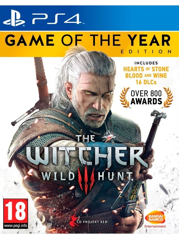 Bandai Namco Entertainment The Witcher III - Wild Hunt (GOTY) -peli, PS4