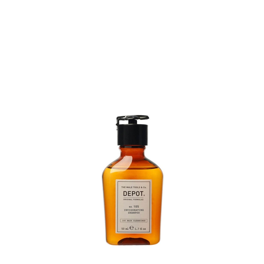 Depot Nro 105 virkistävä vahvistava shampoo hiustenlähtöä vastaan 50 ml