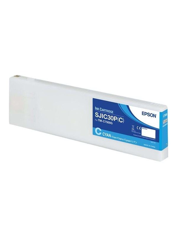 Epson Muste Syaani Sjic30p - Colorworks Tm-c7500g