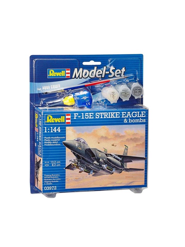 Revell Model Set F-15E STRIKE EAGLE & b