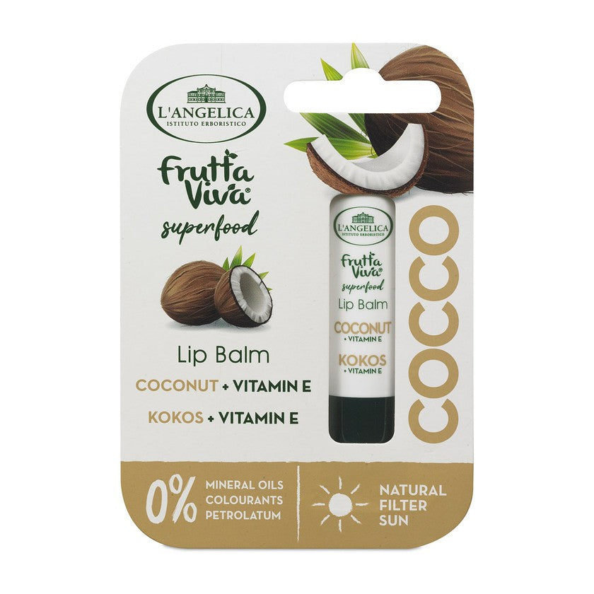 Angelica Kookos + E-vitamiini Huulivoide