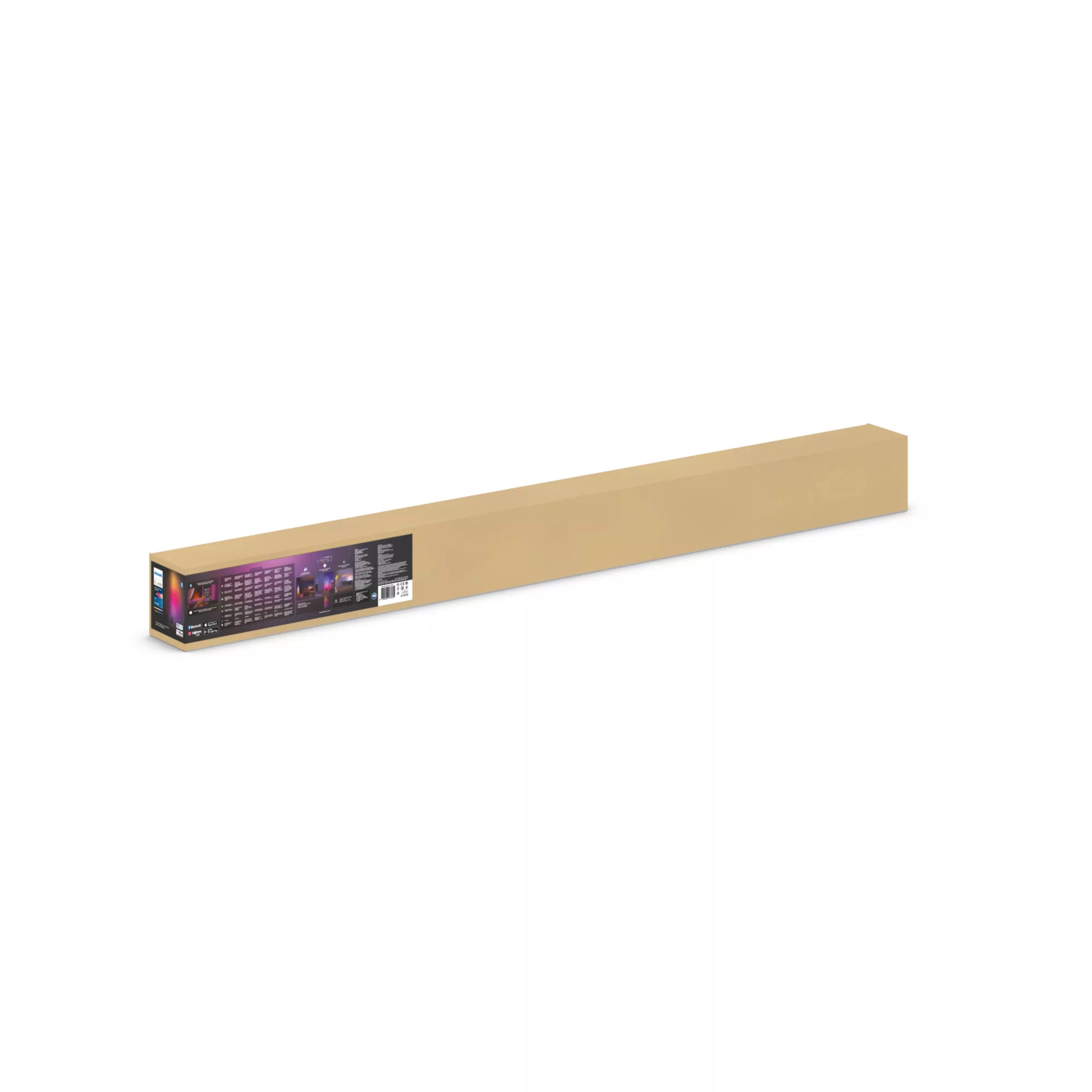 Philips Hue Signe Gradient lattiavalaisin (musta) - White & Color Ambiance