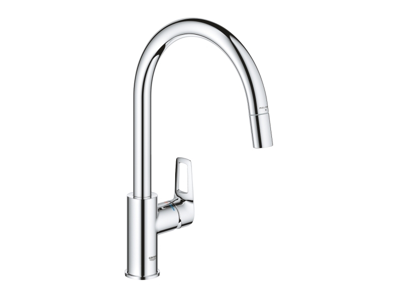 Grohe BauLoop kitchen mixer chrome