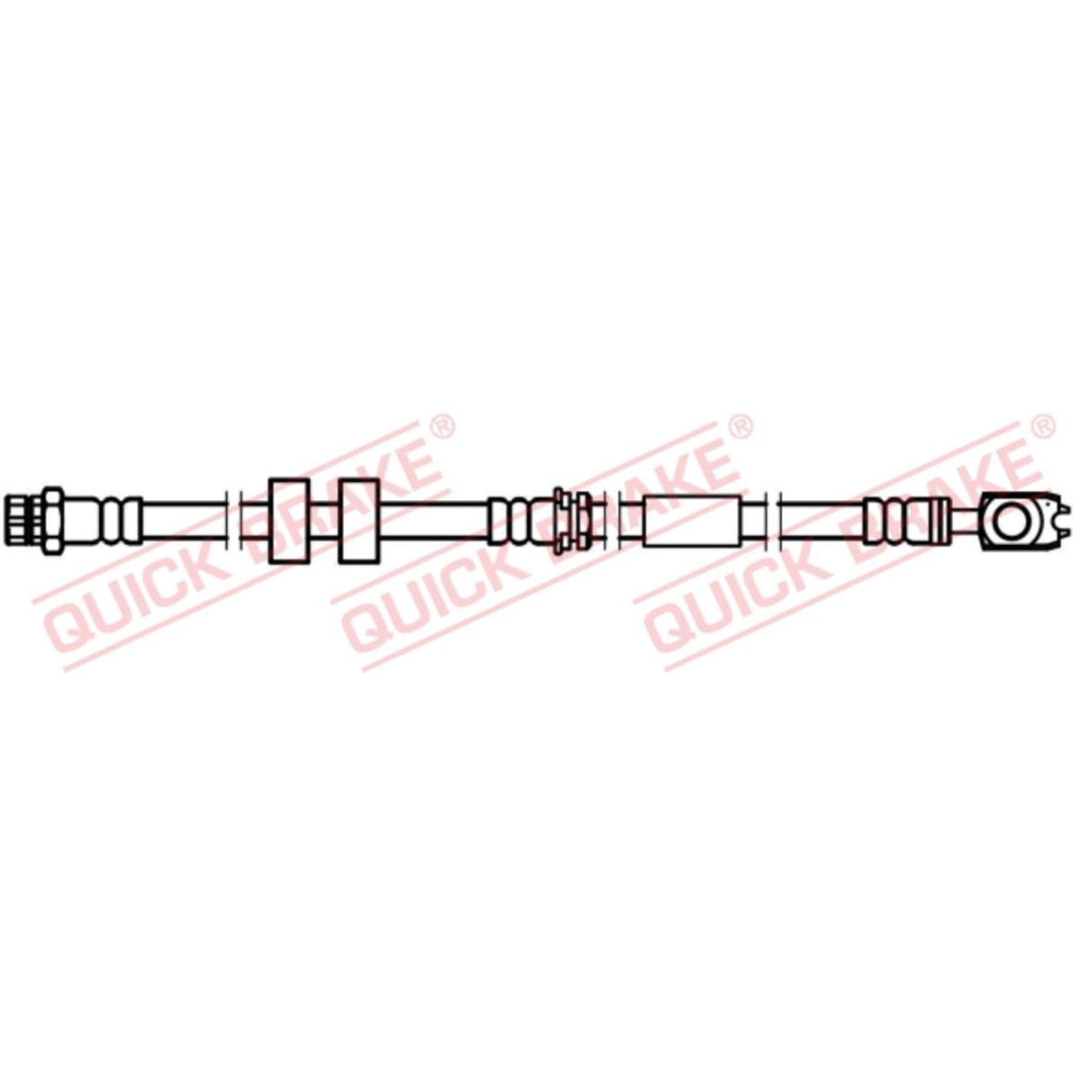Jarruletku QUICK BRAKE 50.752X