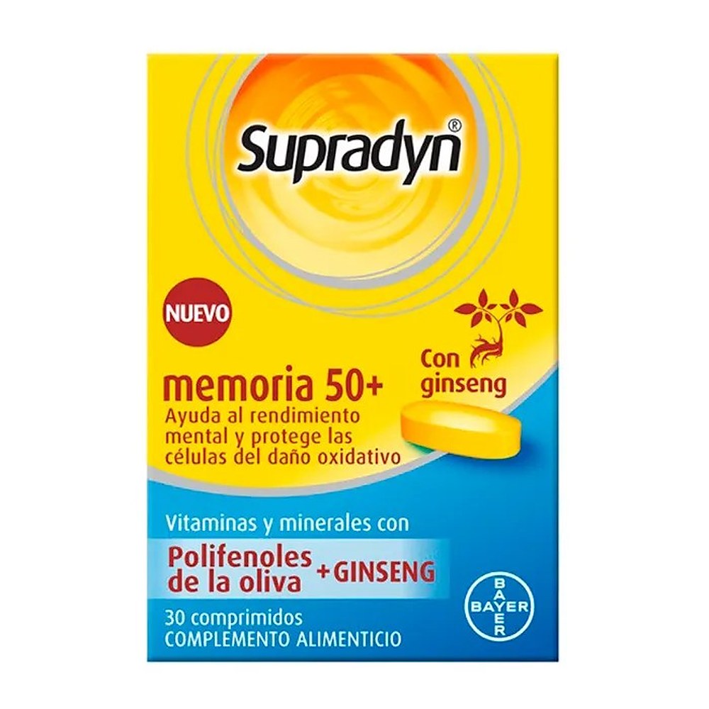 Supradyn Muisti 50+ 30 tablettia