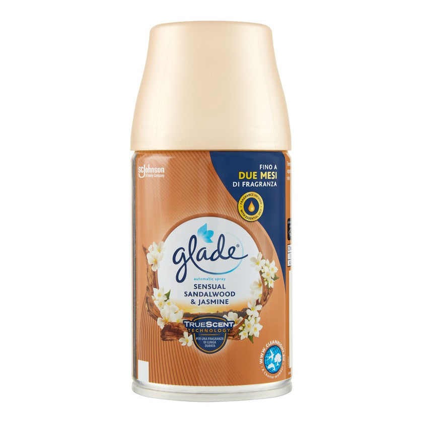 Glade Automaattinen suihke - Ilmanraikastimen täyttö Santeli ja Jasmiini