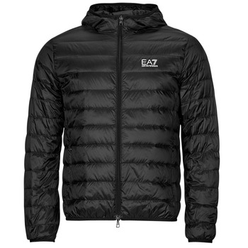 EA7 Emporio Armani Talvitakki musta / valkoinen