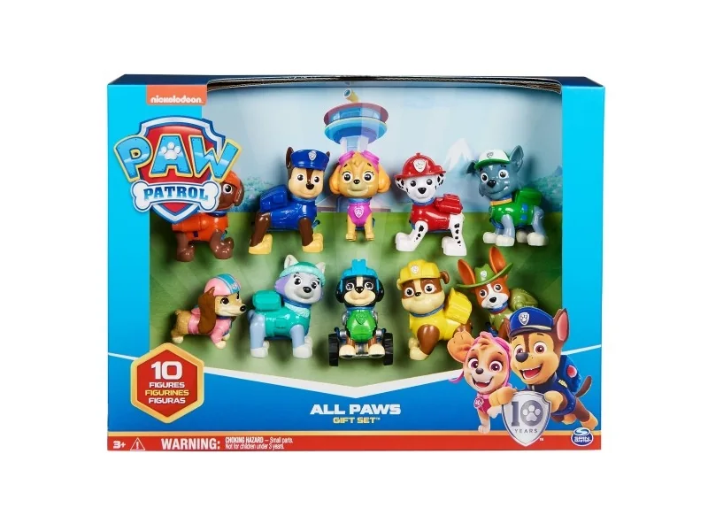 Paw Patrol Celebration 10 hahmon pakkaus