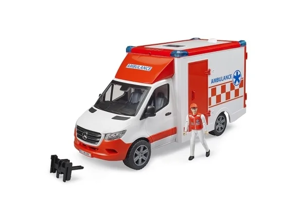 Bruder MB Sprinter Ambulance with driver