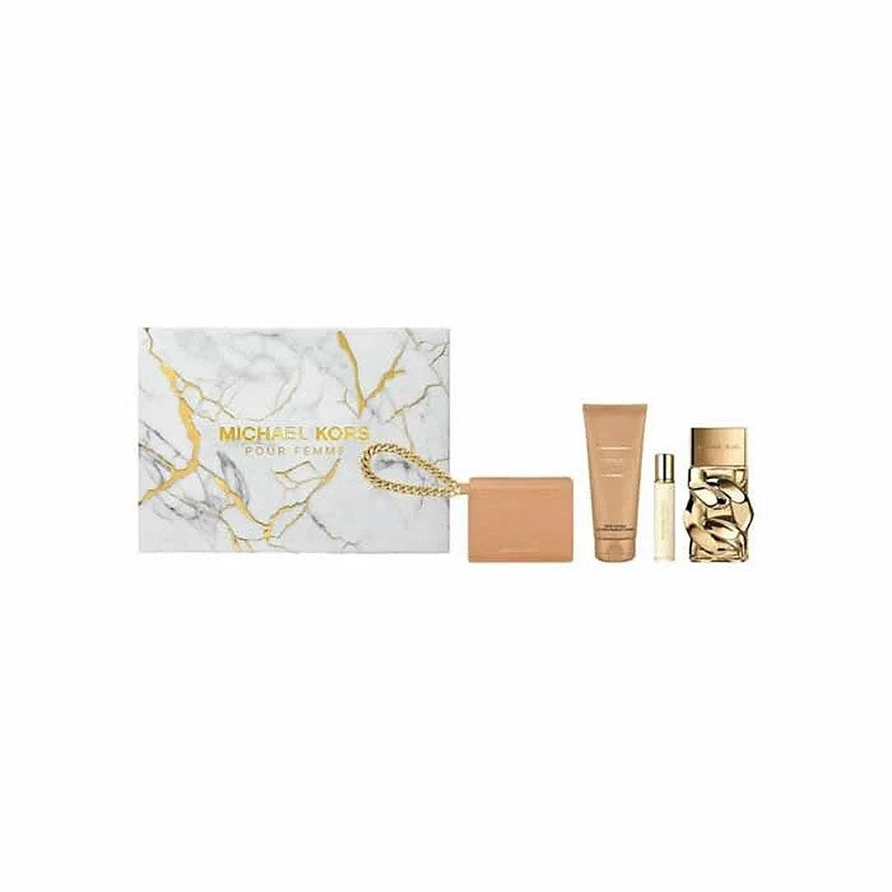 Michael Kors Pour Femme Eau de Parfum Spray 100ml 4 kappaleen setti