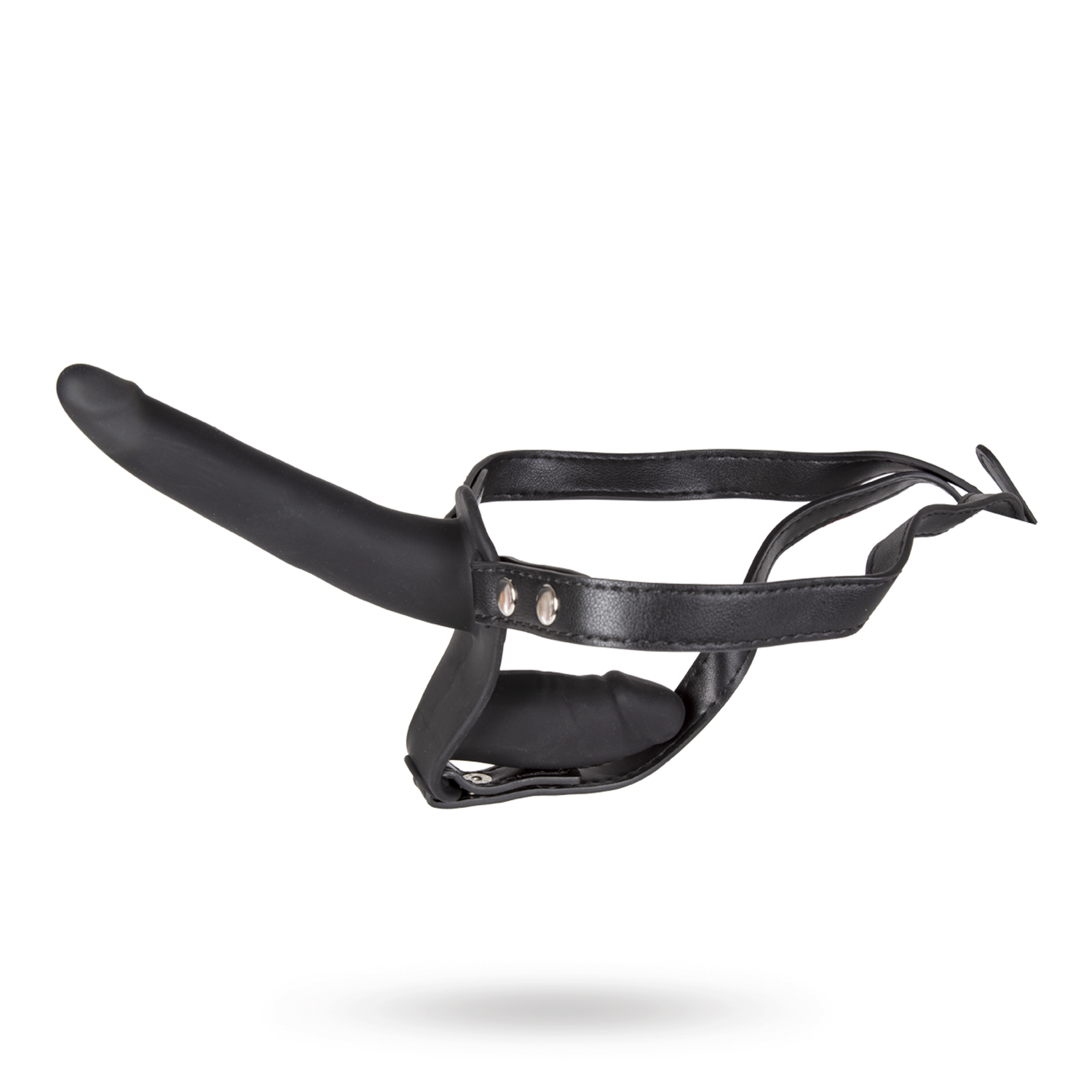 Double Silicone Dildos Strap-On Black Tupla dildo strap-on