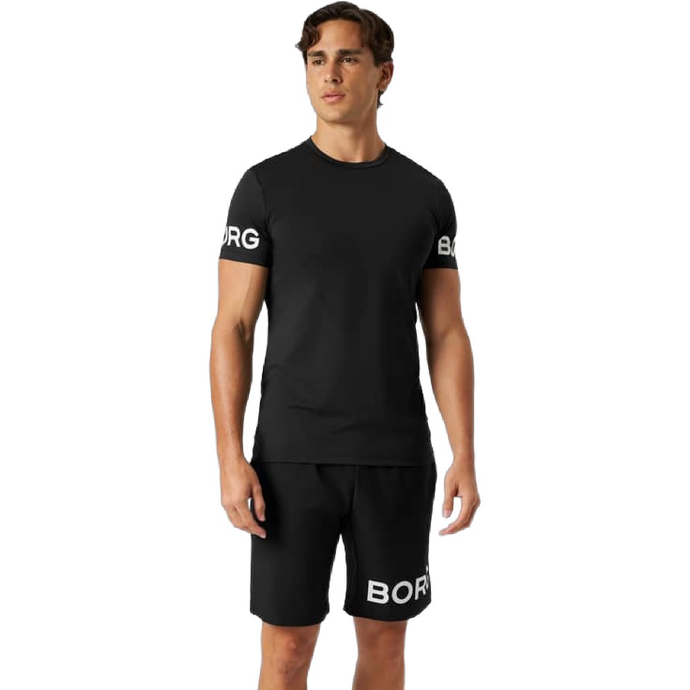 Björn Borg Borg T-Shirt Black White Logo
