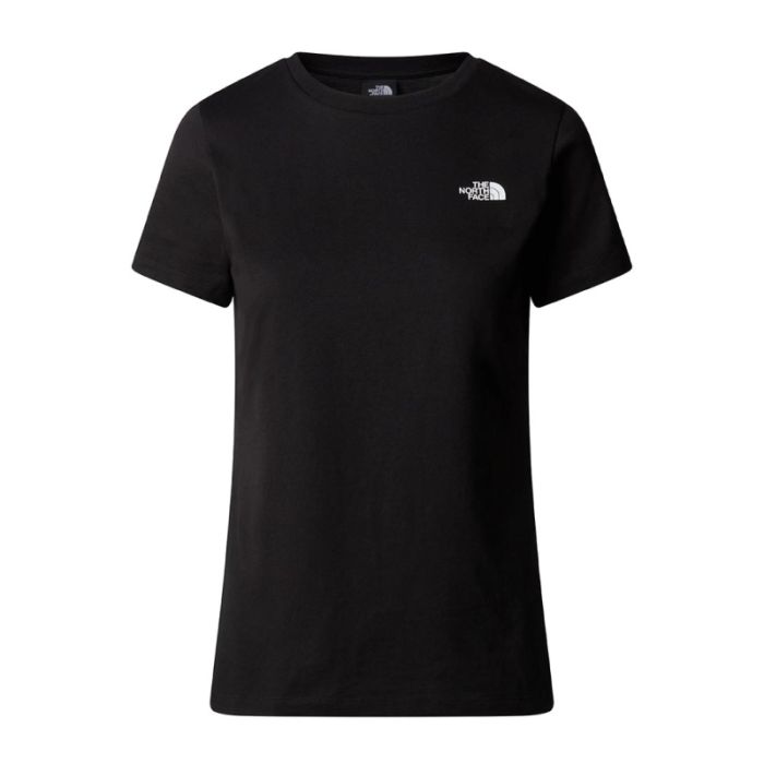 The North Face Simple Dome Slim SS Tee K. L Musta Naiset