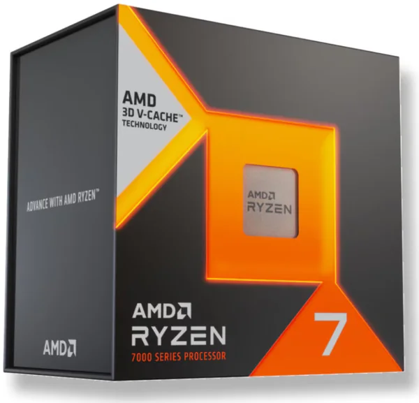 AMD Ryzen 7 7700X3D, AMD Ryzen™ 7, Pistoke AM5, 5 nm, Laatikko, AMD, 7700X3D