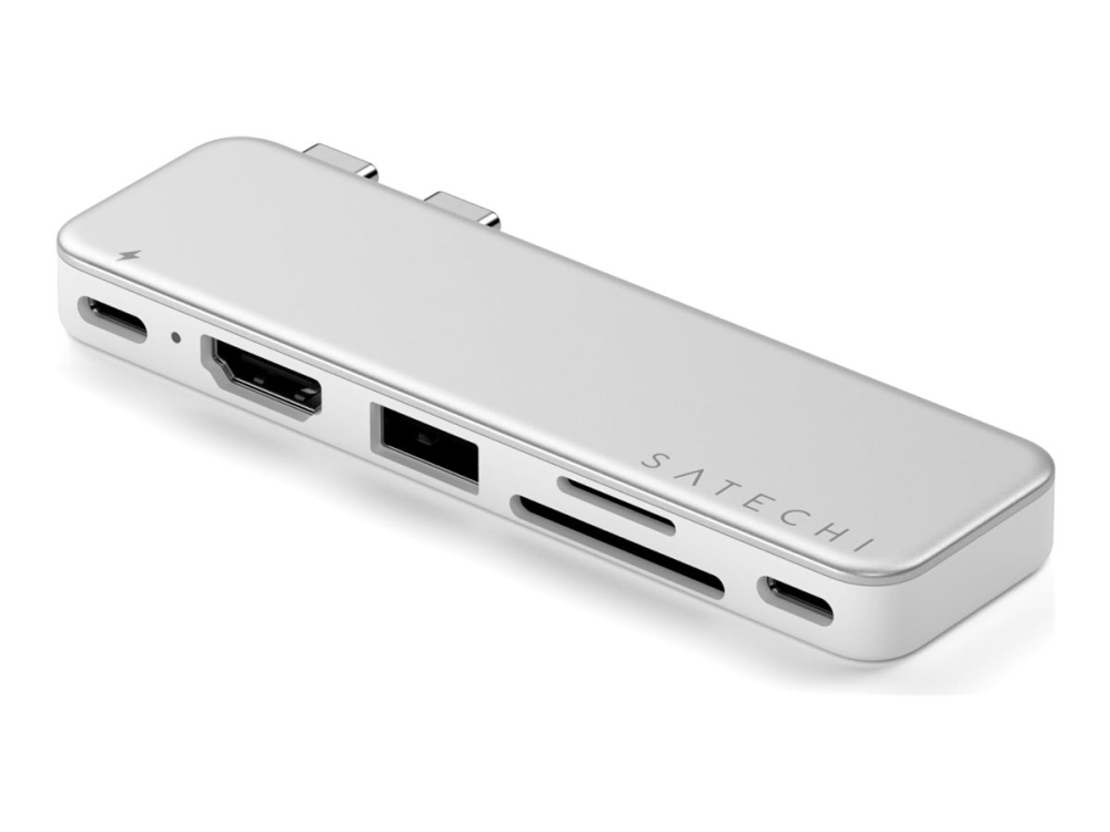 Satechi Snap Hub - docking station - USB-C 3.2 Gen 1 x 2 - HDMI