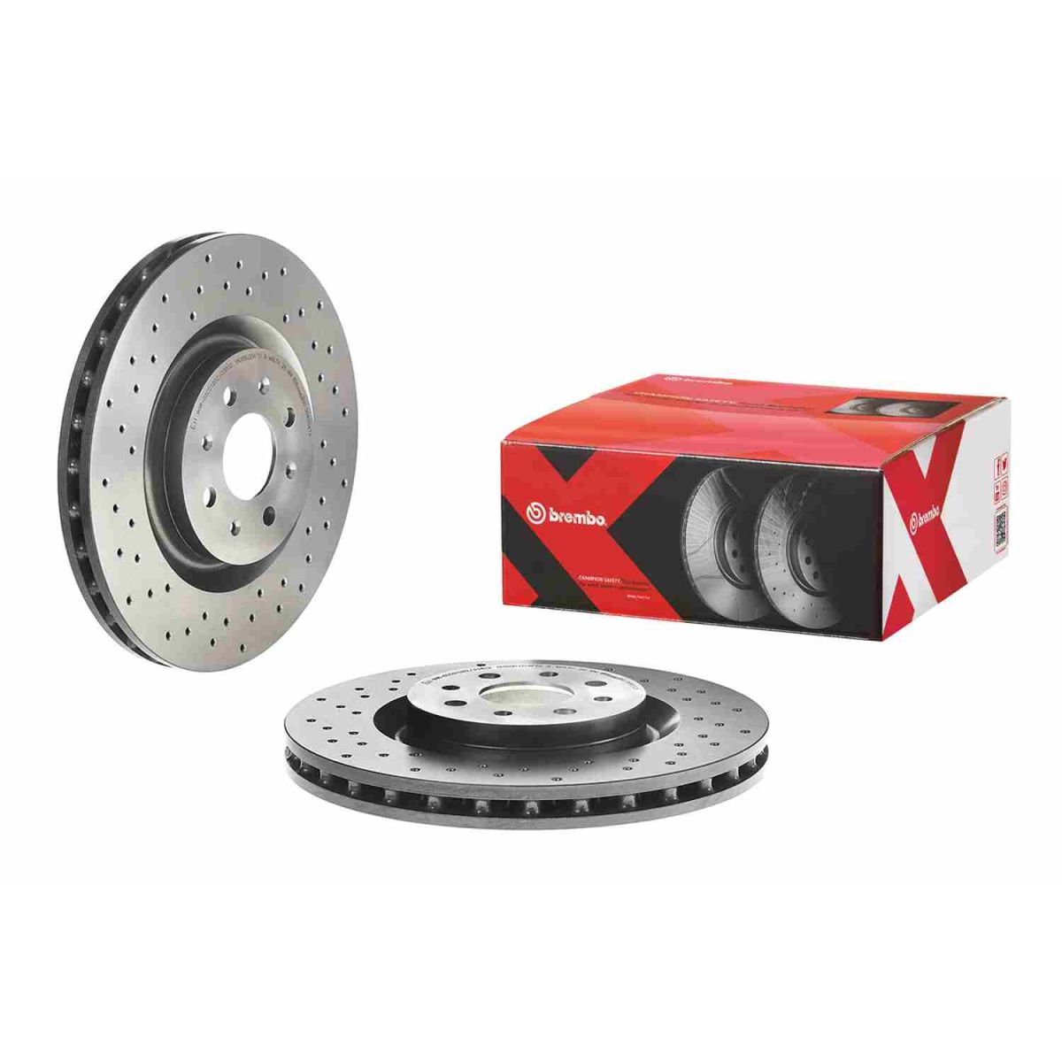 Jarrulevy BREMBO 09.8004.7X
