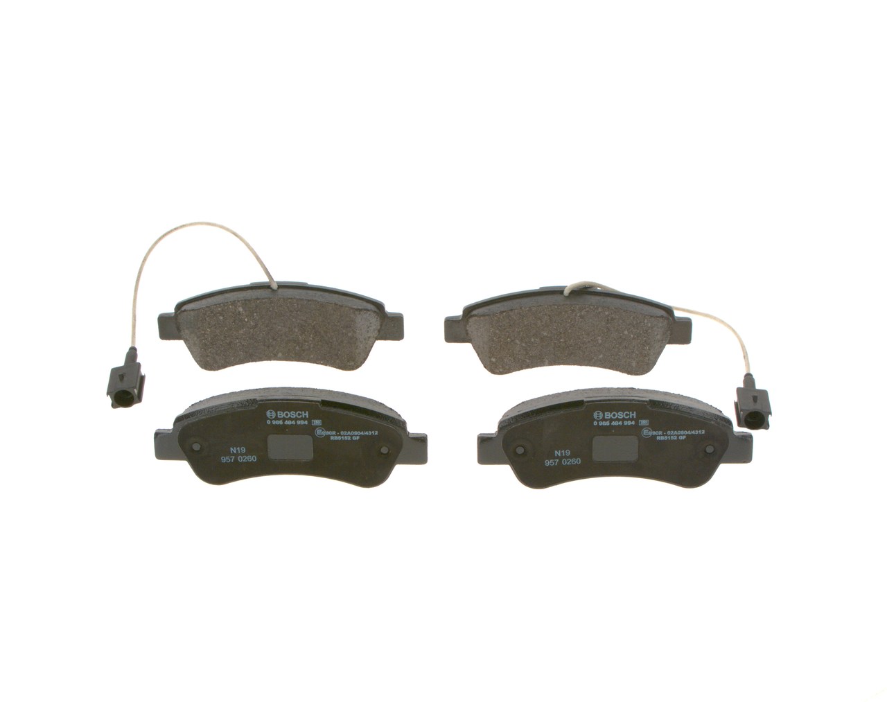 Bosch Takajarrupalat 0986494994