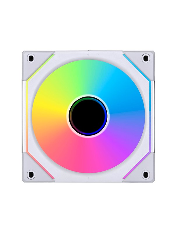 Lian Li UNI FAN SL-INF 120 Valkoinen - Kotelotuuletin - 120mm - Valkoinen RGB LED valolla - 29 dBA