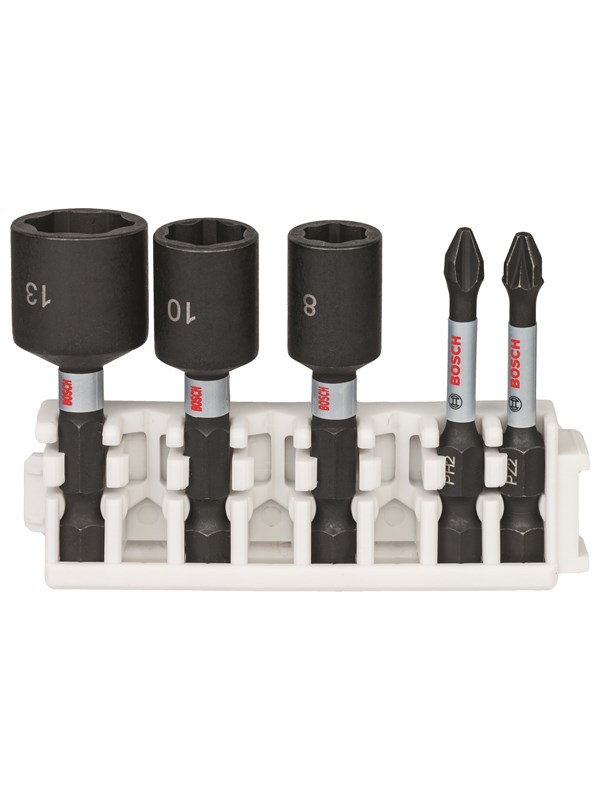 Bosch Impact Control ruuvauskärki- ja kuusiohylsypakkaus, 5-os.
