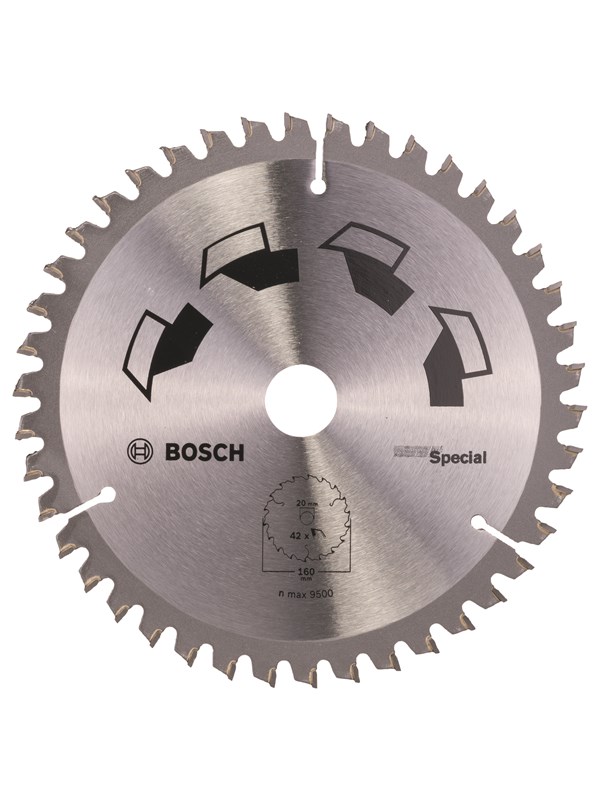 Bosch RUNDSAVKLINGE SPECIAL 160X2X20/16MM T42