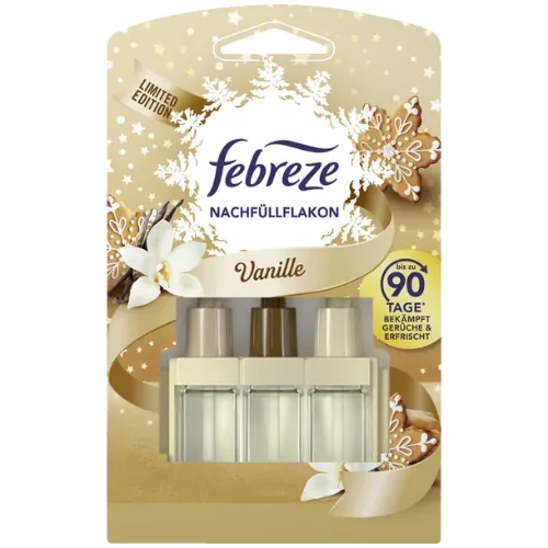 Febreze 3Volution Sähköisen Ilmanraikastimen Täyttöpullo Lenor Vanilla – 20 ml