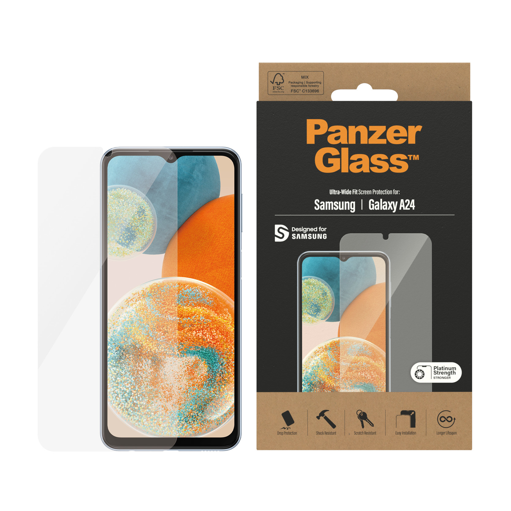 Panzerglass Ultra-wide Fit Samsung Galaxy A24