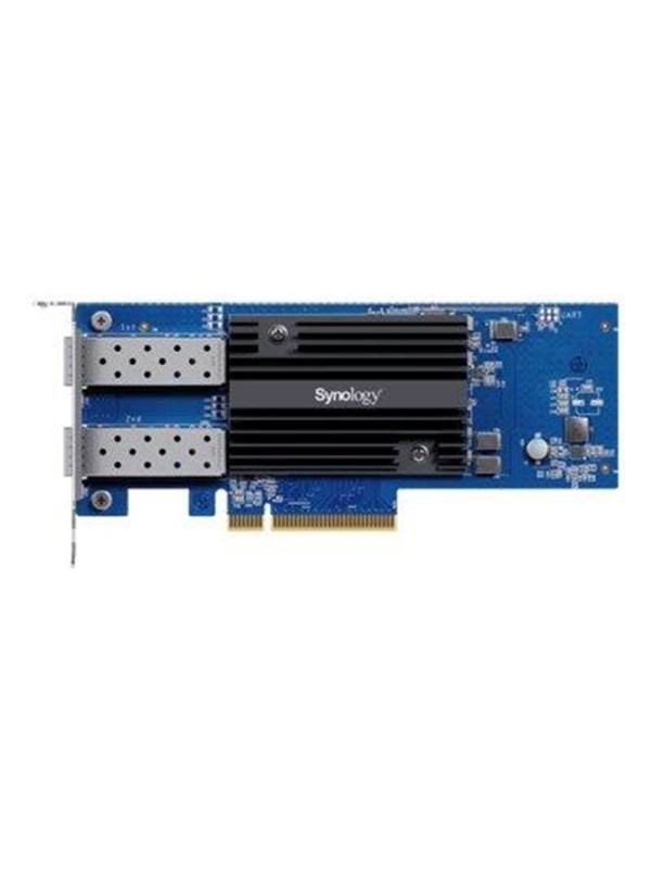 Synology E10G30-F2 - Verkkosovitin - PCIe 3.0 x8 matalaprofiili - 10Gb Ethernet SFP+ x 2