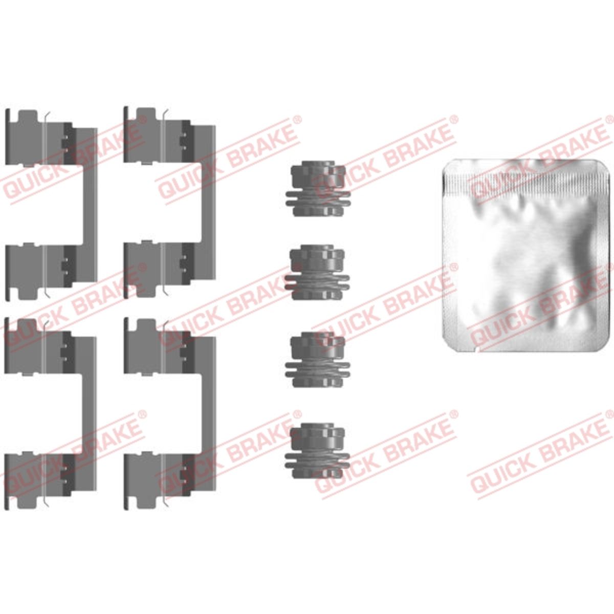 Jarrupalojen asennussarja QUICK BRAKE 109-0096