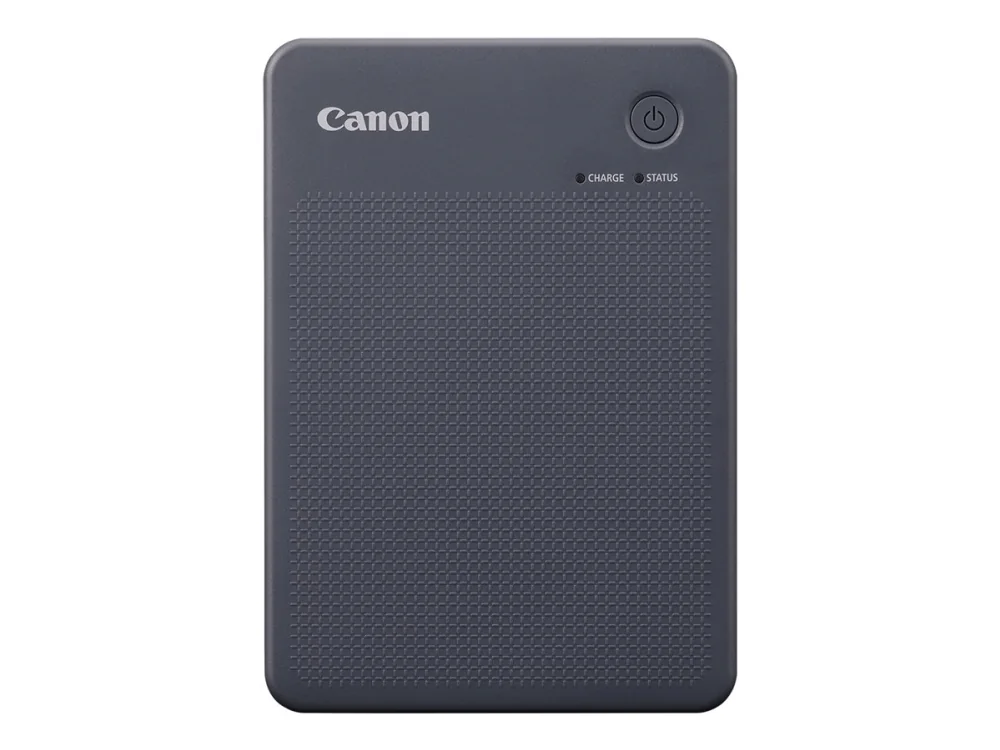 Canon SELPHY QX20 - Tulostin - väriaine - väriaine-sublimaatio - 72 x 85 mm jopa 0,66 min/sivu (väri) - kapasiteetti: 10 arkkia - Wi-Fi(g) - tummanharmaa