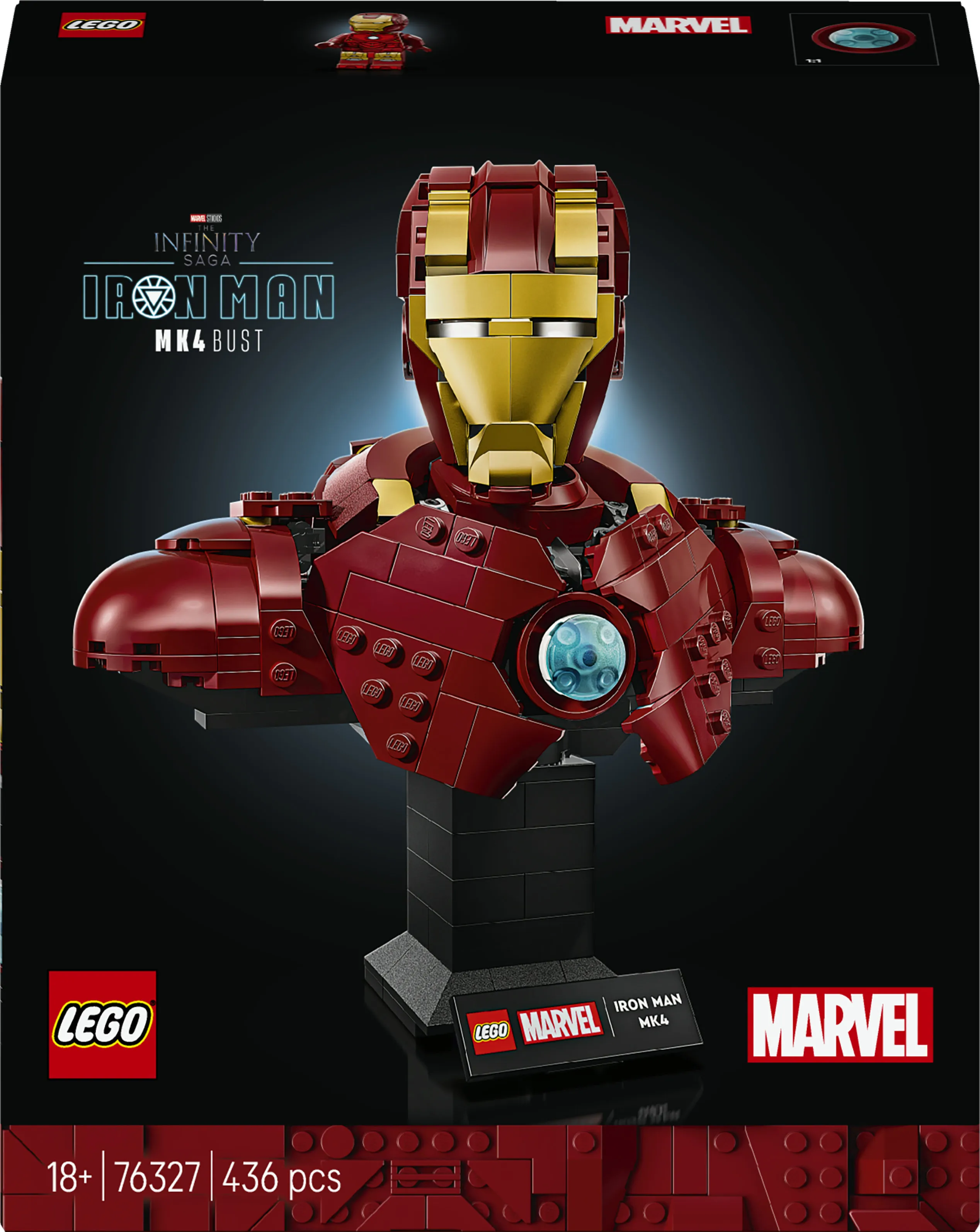 LEGO Super Heroes 76327 Iron Man MK4 ‐rintakuva