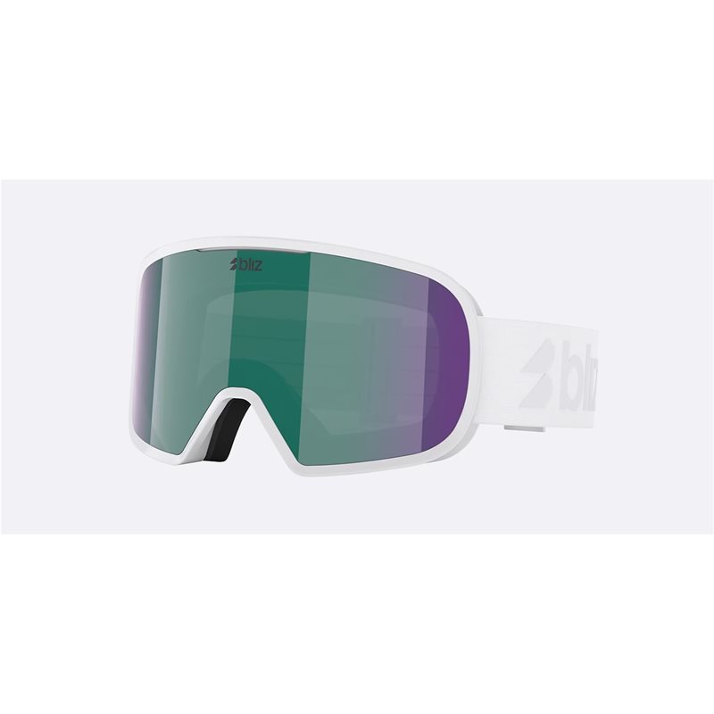 Bliz G002S Matte White / Brown W Green Multi