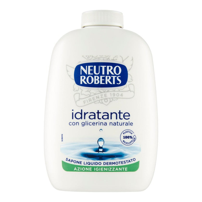 Neutro Roberts Nestesaippuan kosteuttava täyttöpakkaus glyseriinillä 200 ml