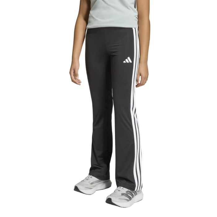 adidas Training Essential 3S Flared Leggings K. 140 Musta Lapset