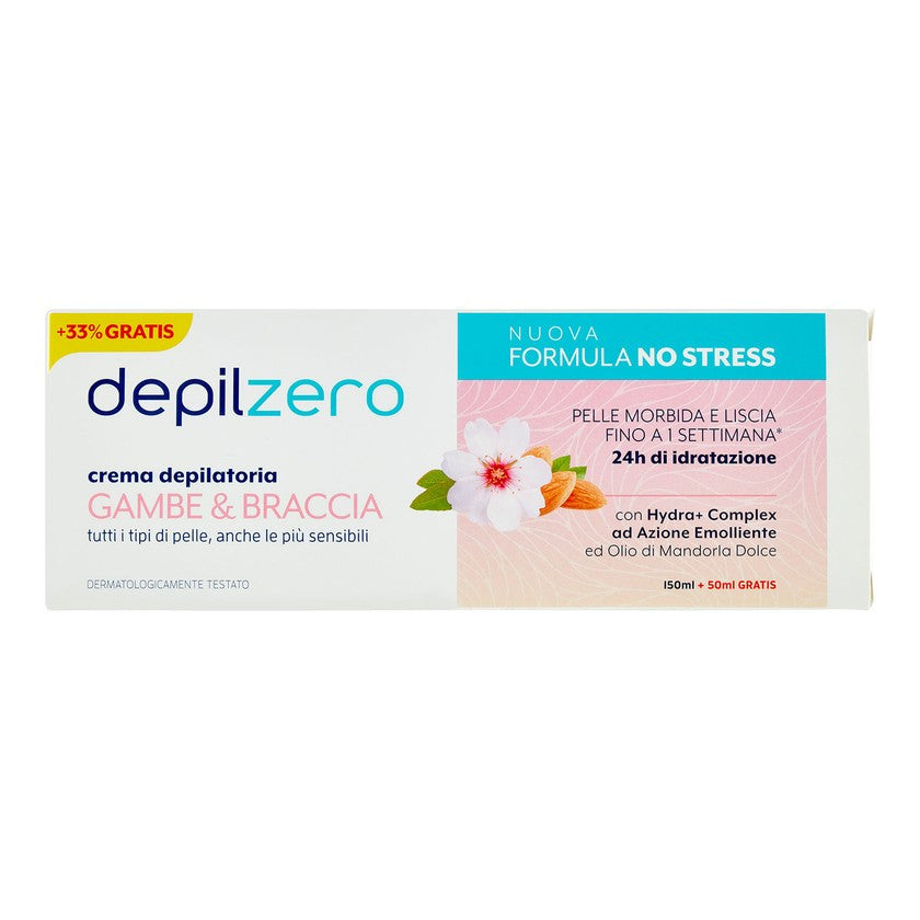 Depilzero Karvanpoistovoide Jalat & Käsivarret 150 ml + 50 ml