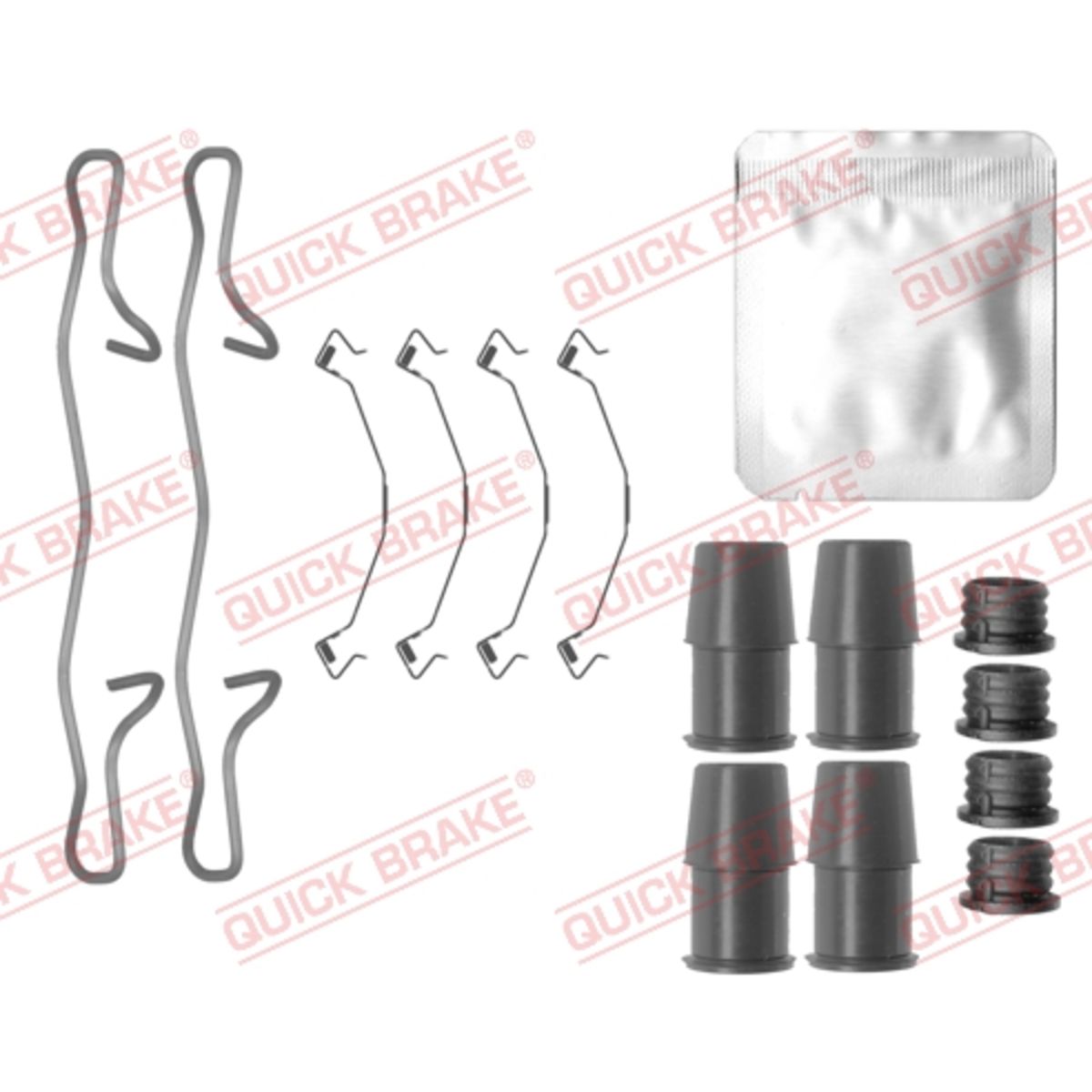 Jarrupalojen asennussarja QUICK BRAKE 109-0155