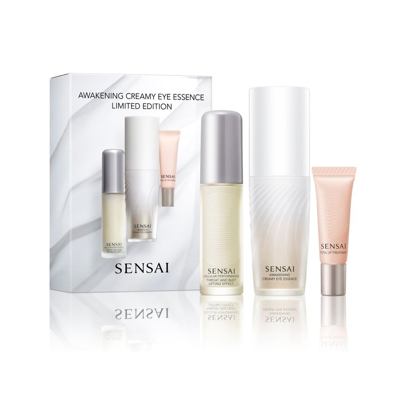 Sensai Awakening Creamy Eye Essence 20ml Kaula- ja dekolteevoide 19ml Kokonaishuuli 5ml