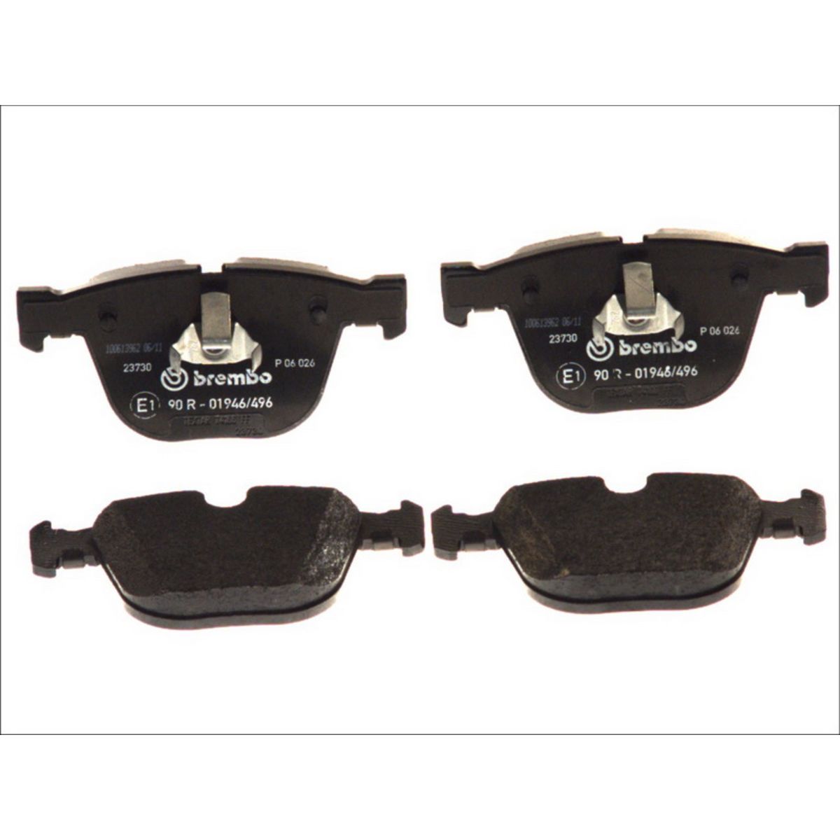 Jarrupalat, levyjarru BREMBO P 06 026