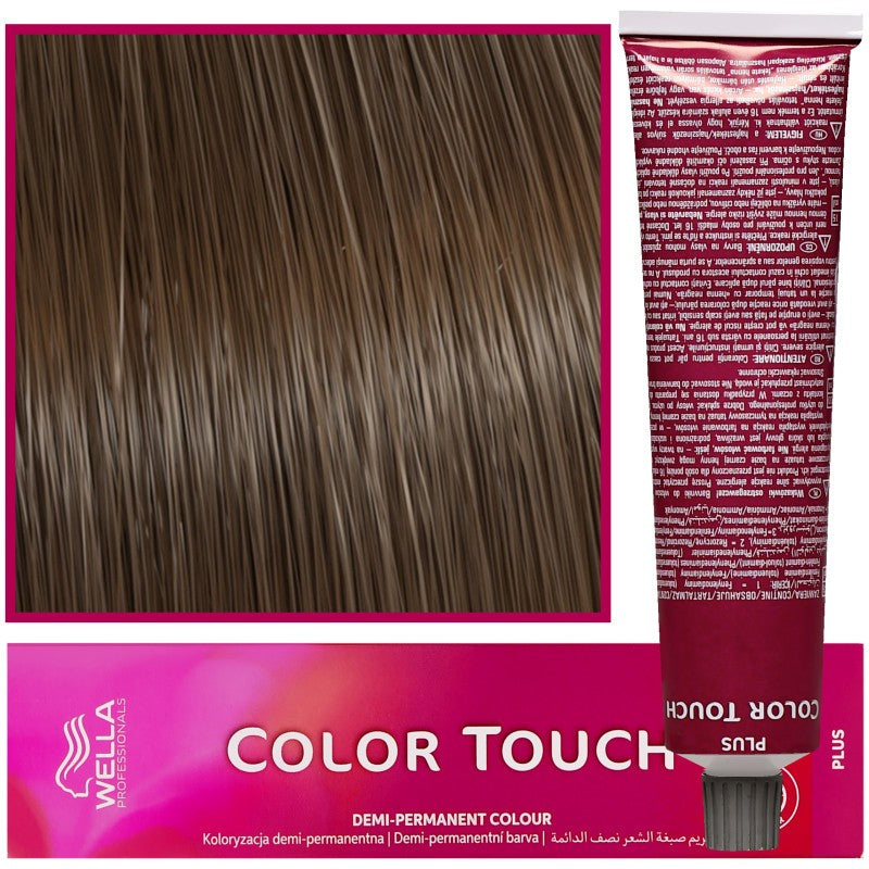 Hiusväri WELLA COLOR TOUCH 60 ml 66/07 Syvä tummanvaalea pehmeä mahonki (Mocha)