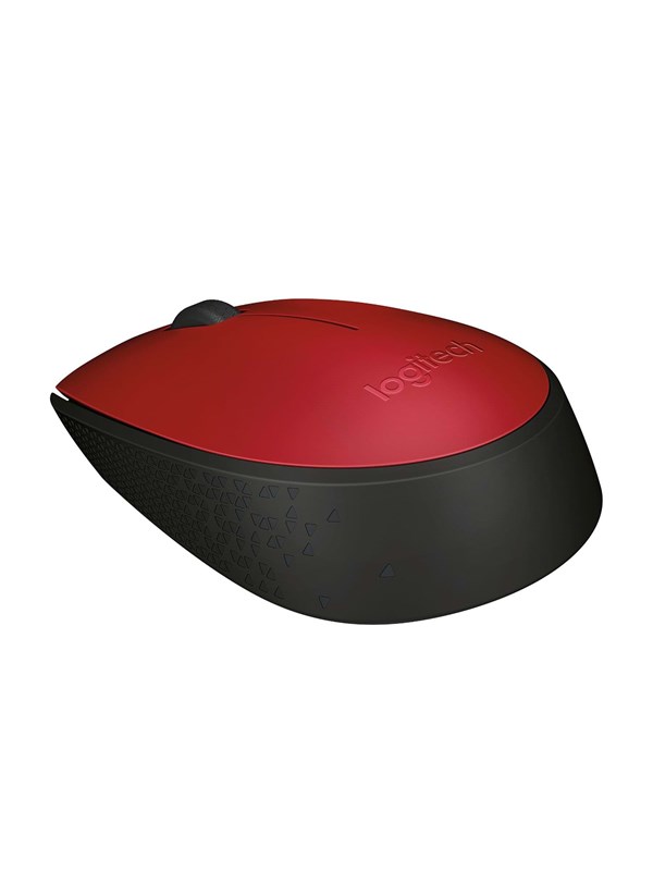Logitech M171 Wireless - Hiiri - Optinen - 3 painiketta - Punainen
