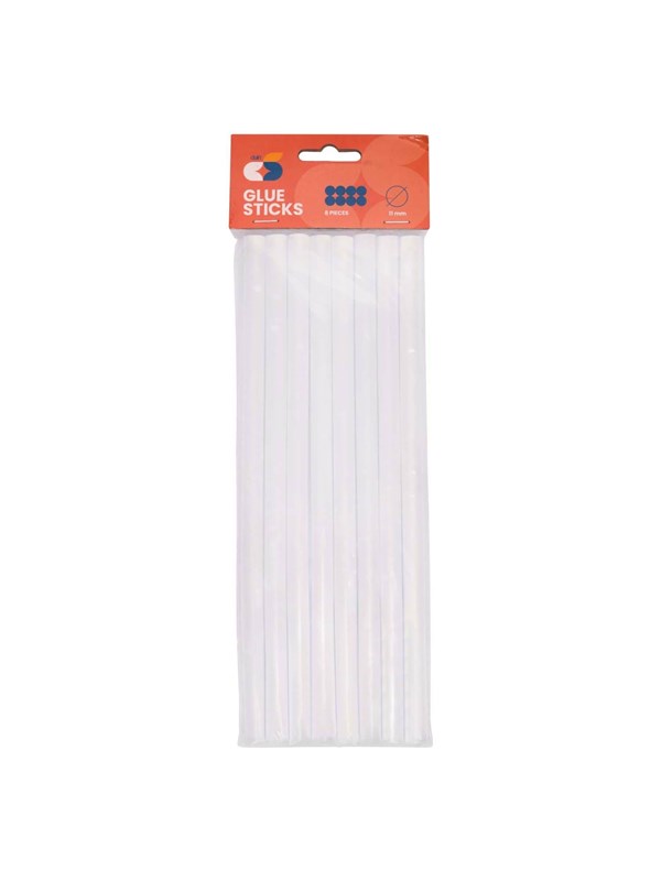 Colorations - Hot melt glue sticks 11x250 mm 8 pcs.