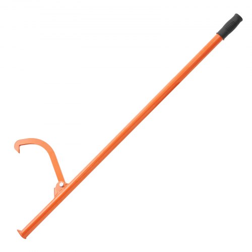 VEVOR Cant Hook Tool, 46.5 in, Heavy Duty Steel Log Roller, Log Lifter Timber Jack 32" Dia Logs, Forestry Logging Tools, Dual Function Log Handler for Rolling and Clamping Logs