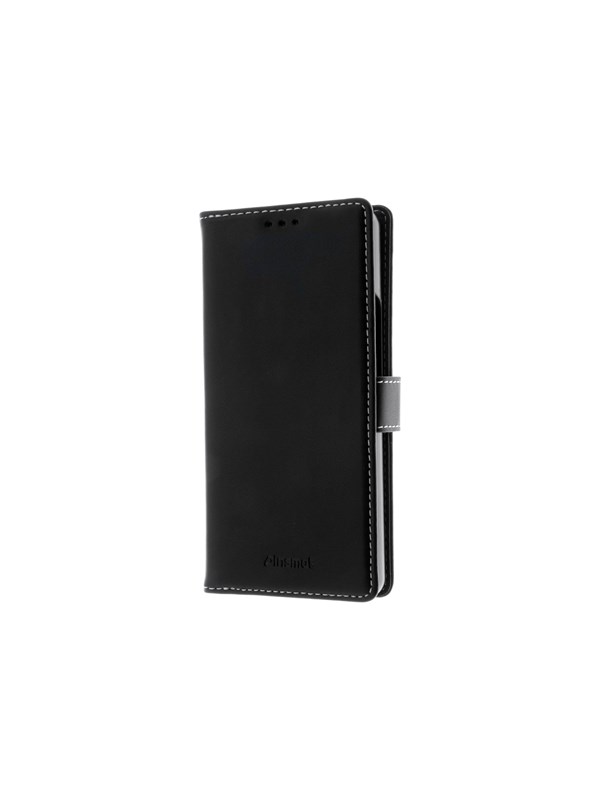 Insmat Exclusive Flip Case -lompakkokotelo, Sony Xperia 10 V, musta