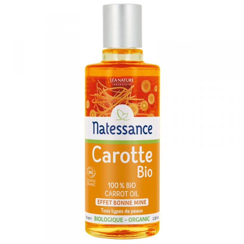 Natessance Luomu porkkanaöljy 100 ml