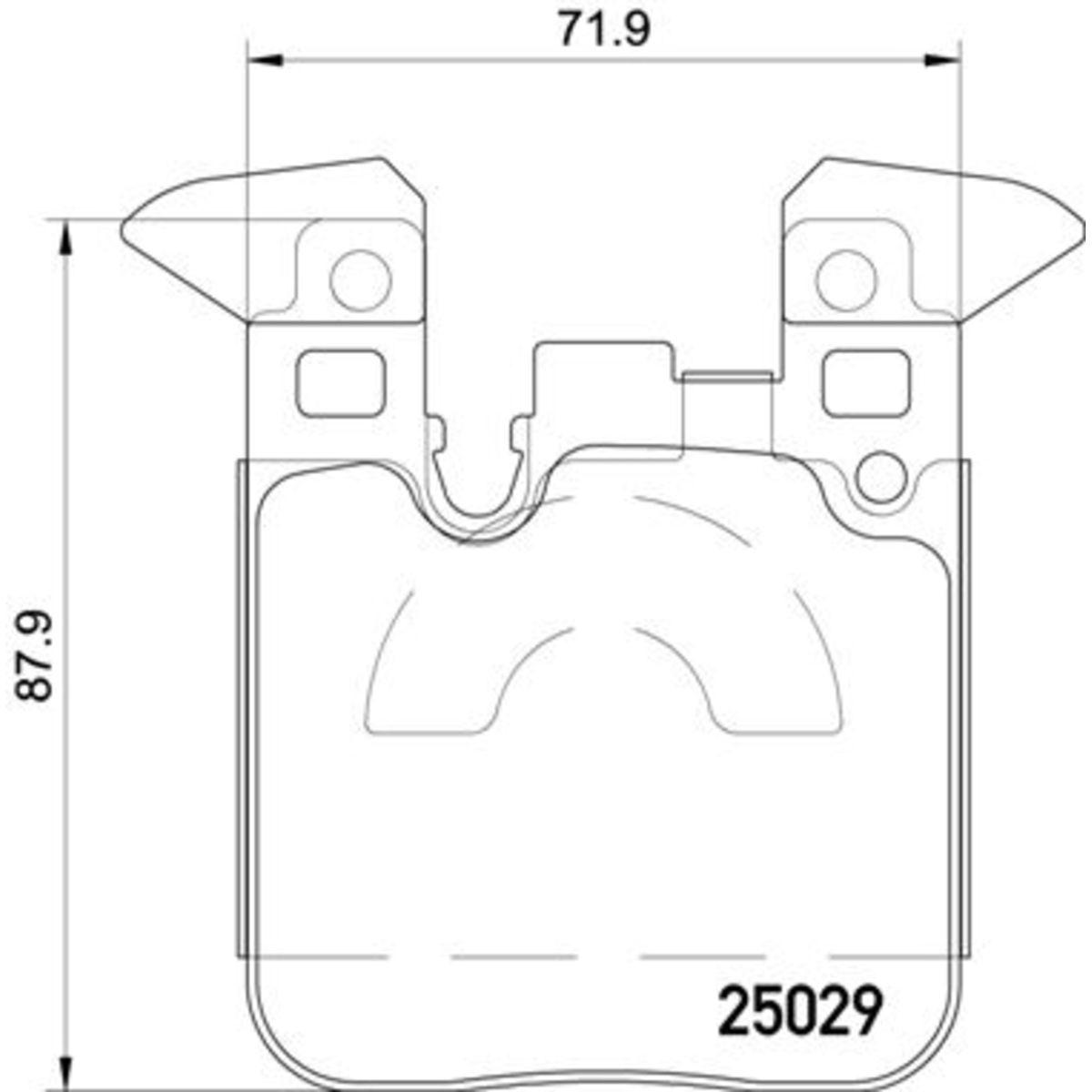 Jarrupalat, levyjarru BREMBO P 06 087X
