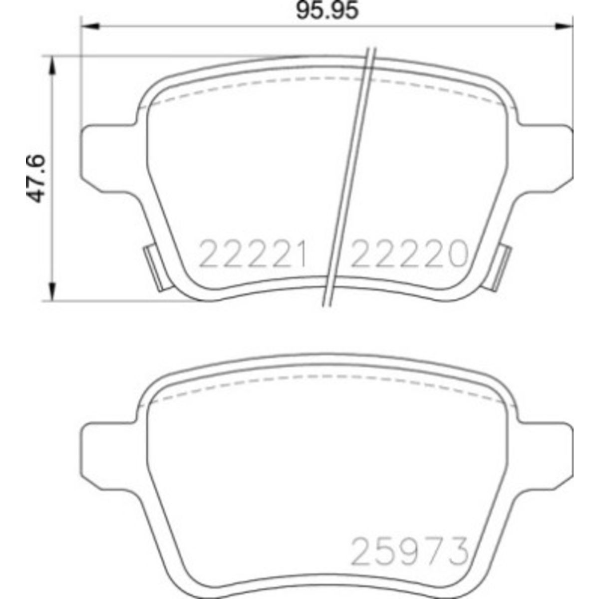 Jarrupalat, levyjarru BREMBO P 59 086