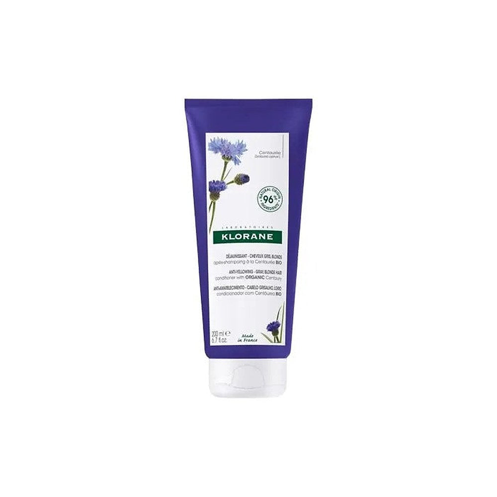 Klorane Whitening Grey and Blonde Hair Organic Centaurea Hoitoaine 200ml