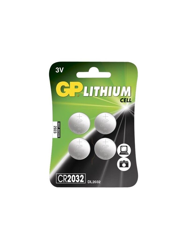 Gp Nappiparisto Ultra Plus Litium Cr2032 4 Kpl