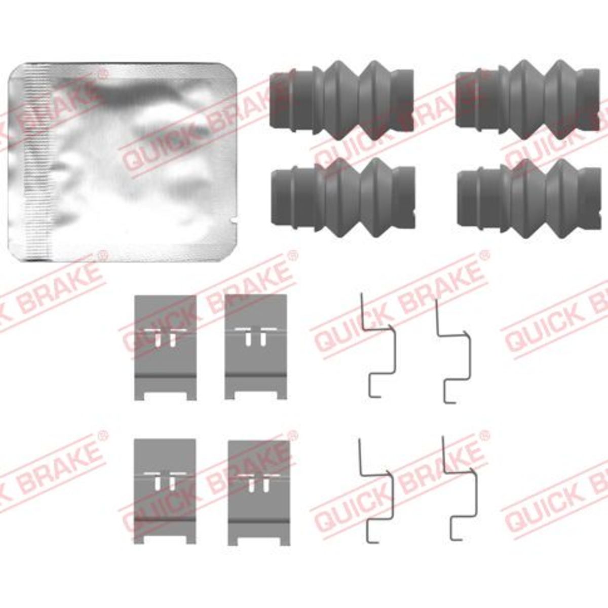 Jarrupalojen asennussarja QUICK BRAKE 109-0135