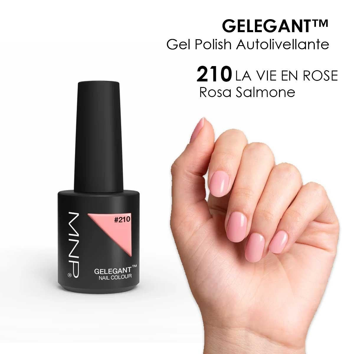 Mnp Mesauda Gelegant Puolipysyvä kynsilakka 8Ml 210La Vie En Rose