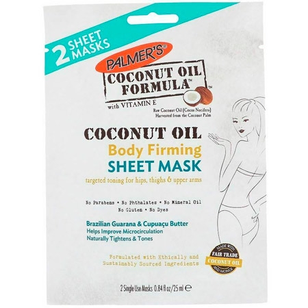 Palmer's Coconut Oil Body Firming Sheet Mask - 2 kpl